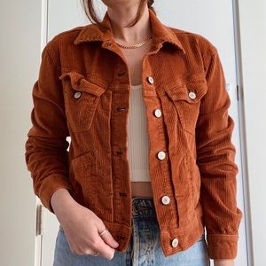 Free People corduroy jacket XS
